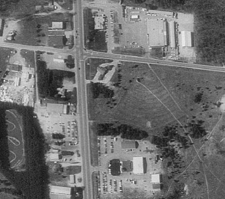 Sky-Hi Drive-In Theatre - Aerial
